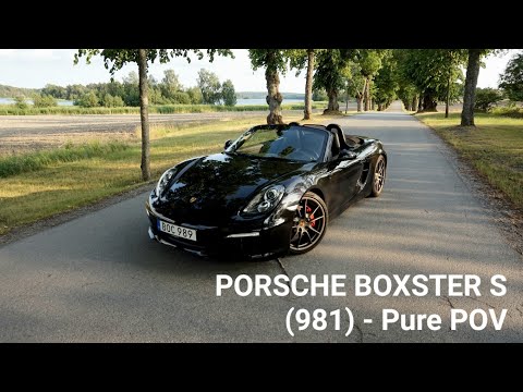 PORSCHE BOXSTER S - Intense POV Drive