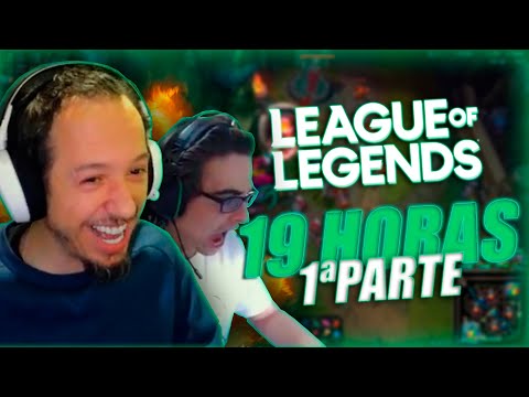 El día que jugué 19 horas al LOL [1ª PARTE] ft. Petrusco, ShiiroADC | KNekro