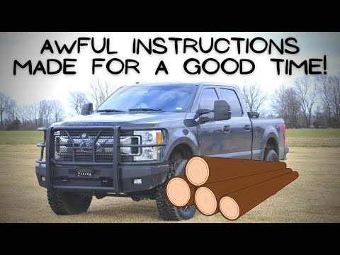 Just an OK installation video for AMP Power Running Board Steps on a 2017 Ford F250