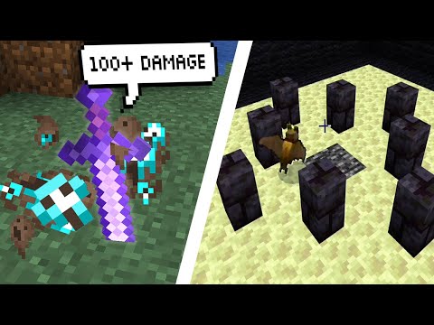 Demon Sword Data pack & Miniature End Build | Daily Dose of Minecraft