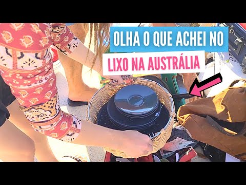 LIXO NA AUSTRALIA - SEMPRE TEM COISA BOA NO LIXO DA AUSTRALIA - EP 12