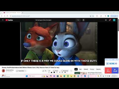 Characters Meets Cars 2 - Part 15