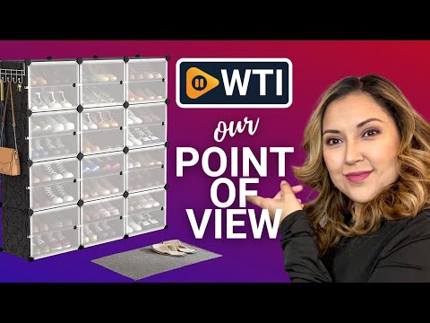 VTRIN Portable Shoe Rack Organizers - WTI product video review