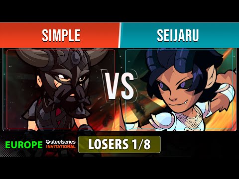 simpLe VS Seijaru - Losers 1/8 - EU - Brawlhalla SteelSeries Invitational 2022
