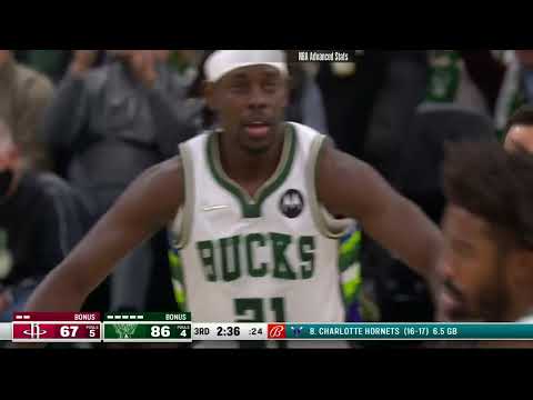 Jrue Holiday vs Houston Rockets | 22.12.2021
