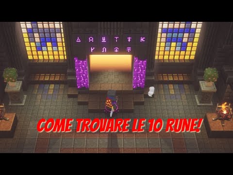 COME TROVARE LE 10 RUNE! GUIDA COMPLETA - Minecraft Dungeons