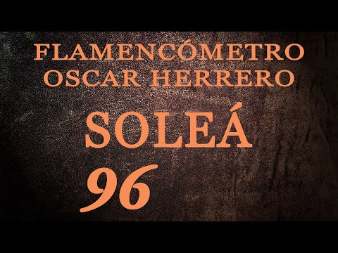 Metrónomo Flamenco - Soleá 96 - Flamencómetro Oscar Herrero