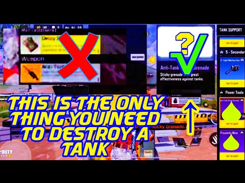 CODM  The only thing you need to destroy tanks | BR Tank Battle