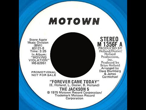 Jackson 5 ~ Forever Came Today 1975 Disco Purrfection Version