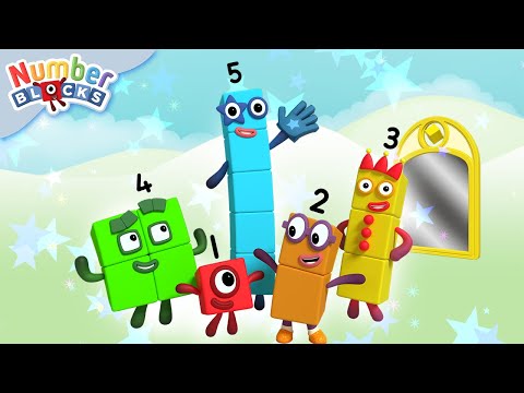 Numberblocks | Maths Composition Skills | Let's explore the numbers inside other numbers! 1,2,3,4,5