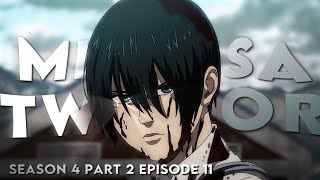 Mikasa season 4 part 2 episode 11 twixtor clips