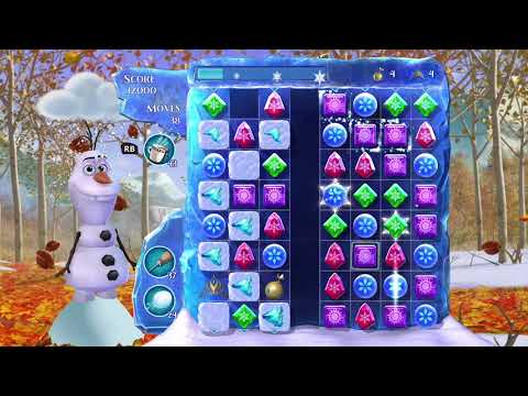 Frozen Free Fall: Snowball Fight, Summer Level 79, Walkthrough, No Power Ups, Excellent