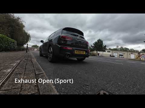 F54 Mini Clubman John Cooper Works (JCW) 306 2.0 Exhaust Sound