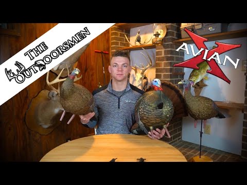 Avian X LCD Turkey Decoy Review | Avian X LCD Lookout Hen, Breeder Hen, and 1/2 Strut Jake Decoy