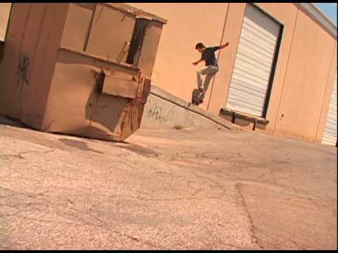 Travis doing the flippity flop