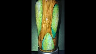 Peek-a-boo Geode Wood Grain Tumbler - Epoxy Method