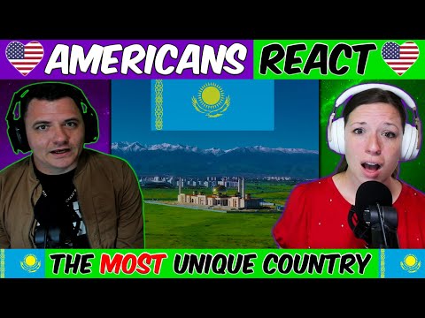 Americans React - Kazakhstan: The Most Unique Country! By @Worldlywonder_official