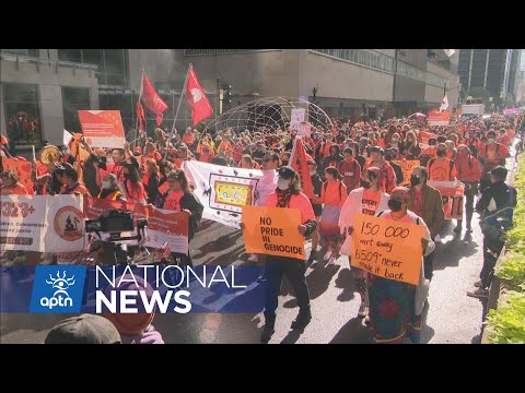 March in Montreal demands action now | APTN News