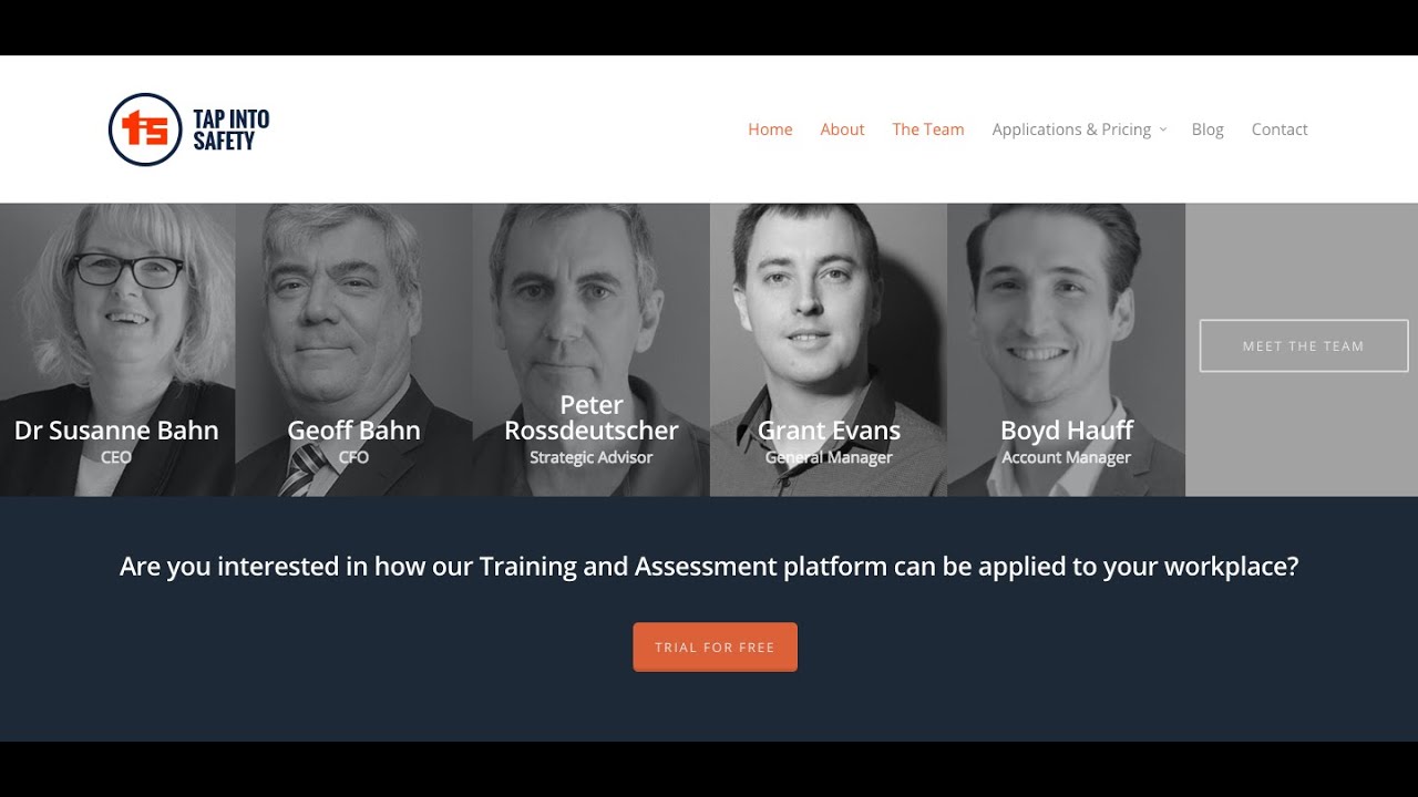 Techboard interviews Susanne Bahn - CEO of Tap into Safety