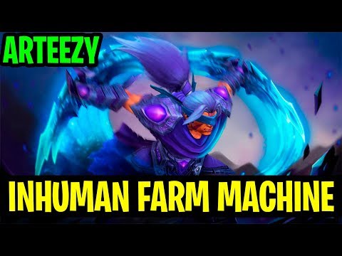 Inhuman Farm Machine - Arteezy Anti-mage 7.17 - Dota 2