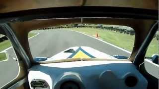 preview picture of video 'test de legend car a la calmette karting par cazot wilfrid'