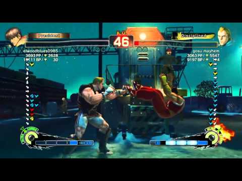 SSF4 AE 2012 elwoodblues0985 (Guy) vs gosu mayhem (Abel) [HD]