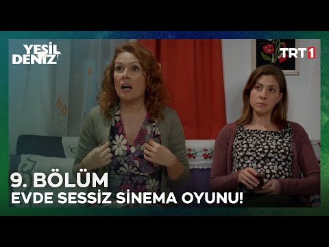 Evde sessiz sinema oyunu! | #YeşilDeniz 9. Bölüm @trt1