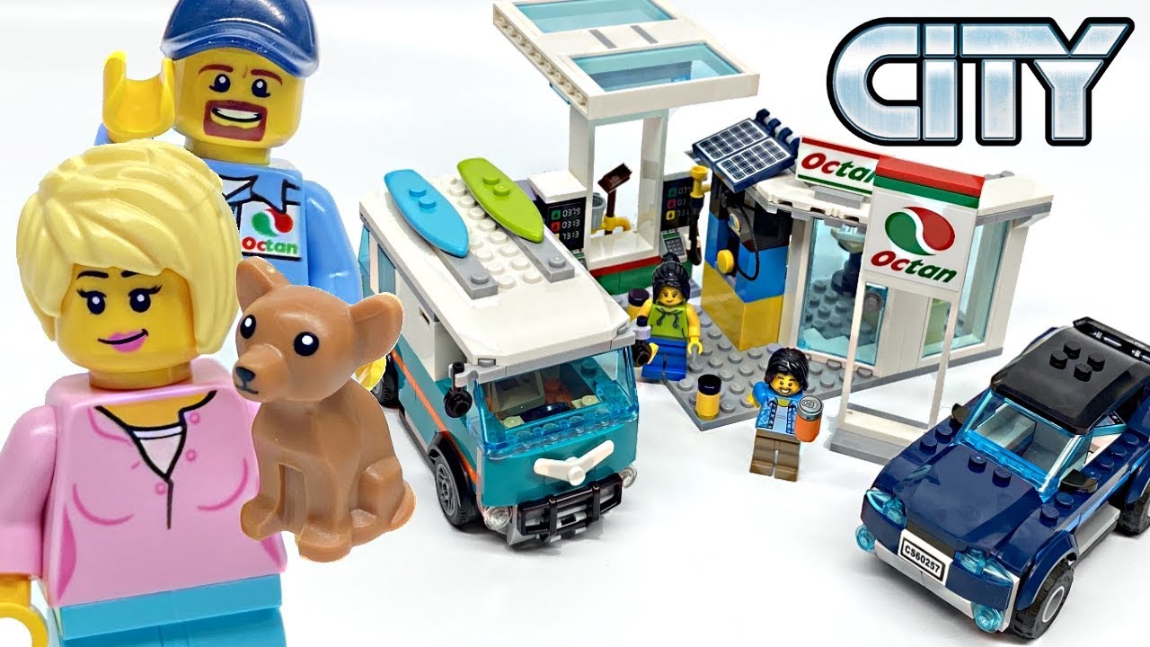 LEGO City - Benzínová stanice