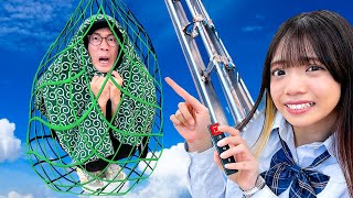 のみーみ可愛い😂 - 【対決】泥棒が家に侵入!?みんなで協力して泥棒を捕まえてみた!