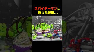 スパイダーマン ハルクに怒られる......　　　    #マーベル闘魂#デッドプール #shorts