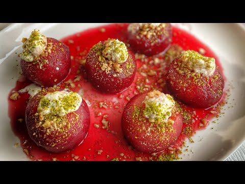 Turkish Apple Dessert - NO Oven, NO Coloring