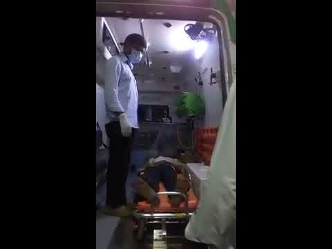 argument with Ambulance driver