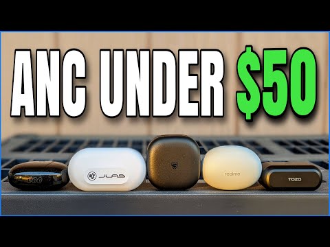 5 Best Noise Cancelling Earbuds under $50 (2022)