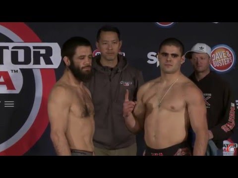 André Fialho vs Manuel Meraz | Bellator 150 weigh-in video