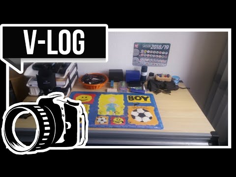Neue Schreibtischanordnung | 19.07.2019 (Vlog)
