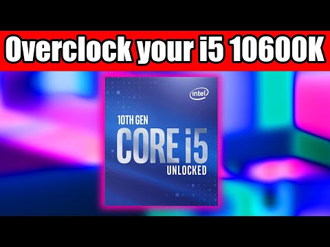Overclock your i5 10600K for more FPS - Tutorial