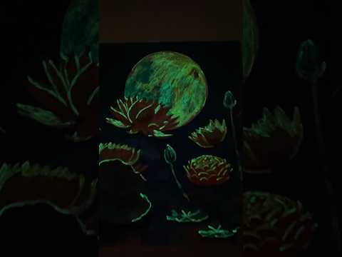 Миниатюра изображения товара Картина по номерам Молли Лунный лотос 40x50 / FHR0587