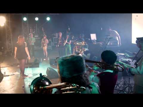 DJ Yoda & Trans Siberian March Band live snippet