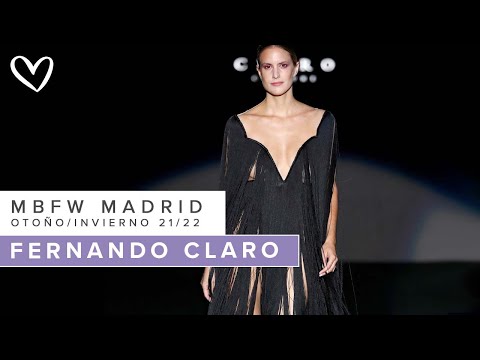 Desfile FERNANDO CLARO - Mercedes-Benz Fashion Week Madrid 2021