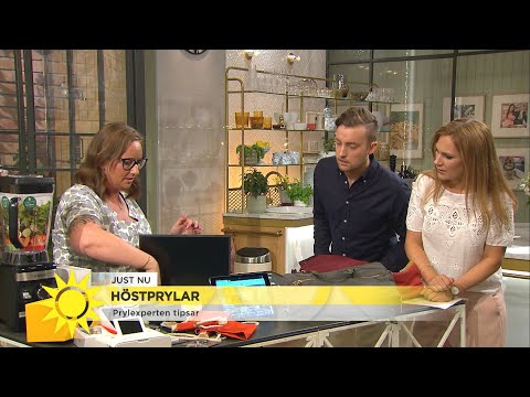 Här är hetaste höstprylarna - bajssprayet väcker extra intresse... - Nyhetsmorgon (TV4)