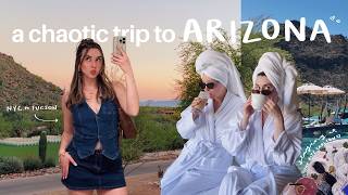 alexis & chelsea take arizona! 🌵 i missed my flight... then stayed at the ritz