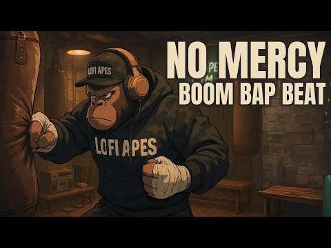 💿 No Mercy  90s Boom Bap Freestyle Beat  Old School Hip-Hop Instrumental 🐒📼