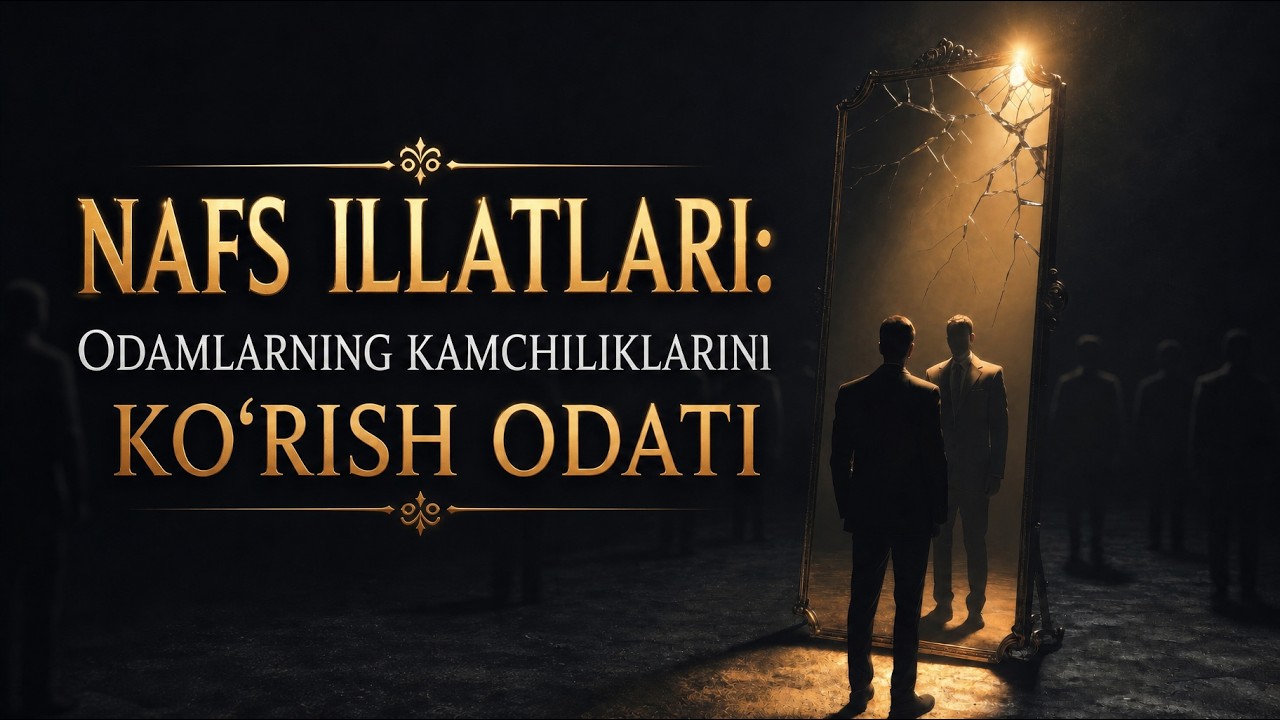 Nafs illatlari: Odamlarning kamchiliklarini ko'rish odati