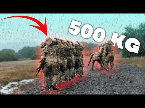 Cea mai grea selectie din armata! Testul rezistenței!