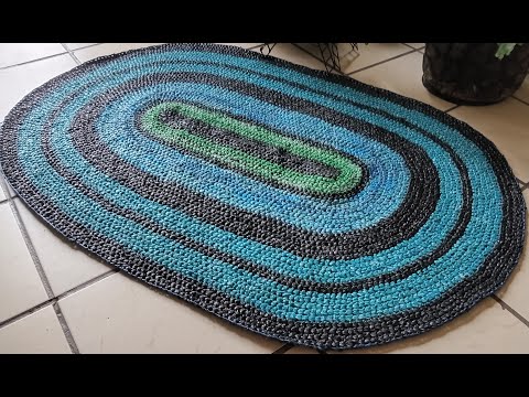 Easy DIY Recycling! Turn Plastic Shopping Bags Into a Rug!