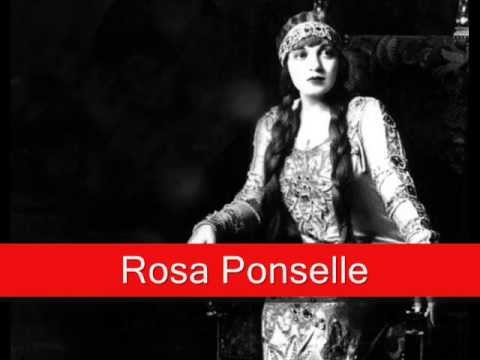 Rosa Ponselle: Verdi - Ernani, 'Surta è la notte...  Ernani! Ernani involami'