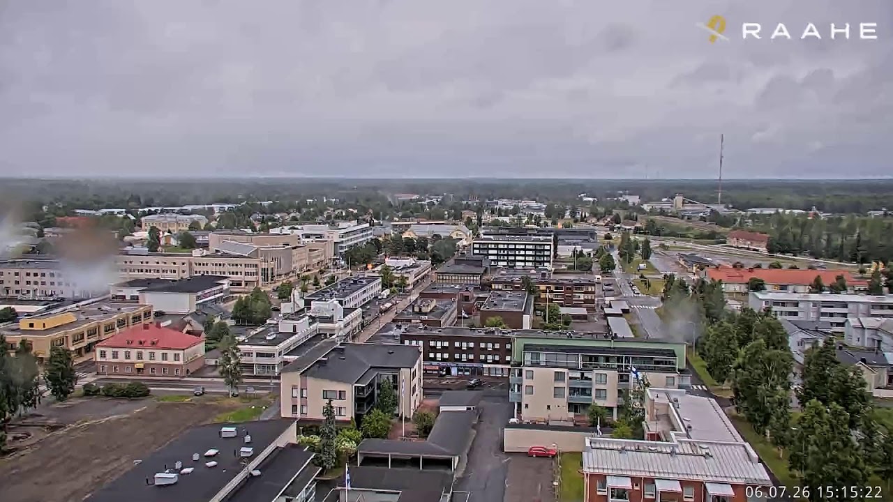 Live webcam view of Raahe City Panorama