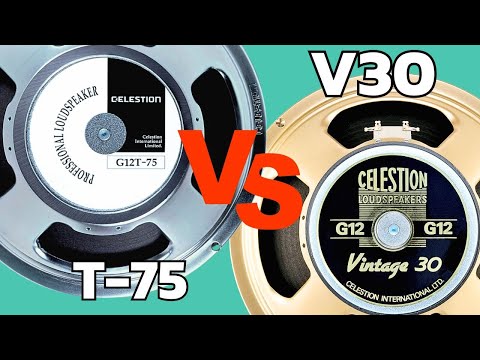 Celestion G12T-75 vs Vintage 30 shootout - 2024 edition.