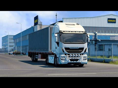 ETS2 | Iveco Stralis Hi Way - Truck Batteries Delivery Part 2