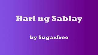 Hari ng Sablay by Sugarfree